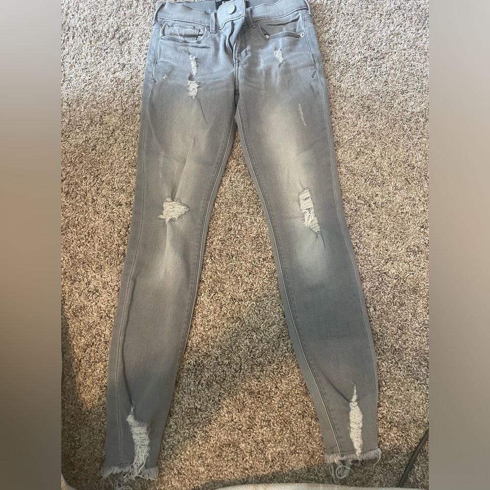 Express stretch ankle legging mid rise size 0